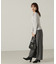 サイドゴムワイドパンツ24AW