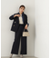 サイドゴムワイドパンツ24AW