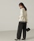 ワイドストレートデニムパンツ　24AW