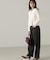 ワイドストレートデニムパンツ　24AW