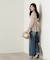 ワイドストレートデニムパンツ　24AW