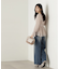 ワイドストレートデニムパンツ　24AW