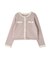 ツイードニットジャケット24AW