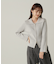 襟付きダブルジップニット　24AW