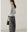 襟付きダブルジップニット　24AW