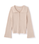 襟付きダブルジップニット　24AW
