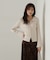 襟付きダブルジップニット　24AW