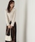 襟付きダブルジップニット　24AW