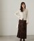 襟付きダブルジップニット　24AW