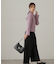 襟付きダブルジップニット　24AW
