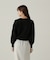 パールロゴニット　WEB限定カラー：ブラウン　24AW