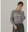 パールロゴニット　WEB限定カラー：ブラウン　24AW