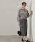 パールロゴニット　WEB限定カラー：ブラウン　24AW
