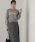 パールロゴニット　WEB限定カラー：ブラウン　24AW