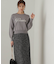 パールロゴニット　WEB限定カラー：ブラウン　24AW