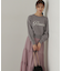 パールロゴニット　WEB限定カラー：ブラウン　24AW