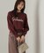 パールロゴニット　WEB限定カラー：ブラウン　24AW