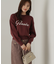 パールロゴニット　WEB限定カラー：ブラウン　24AW