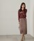 パールロゴニット　WEB限定カラー：ブラウン　24AW