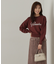 パールロゴニット　WEB限定カラー：ブラウン　24AW