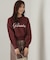 パールロゴニット　WEB限定カラー：ブラウン　24AW
