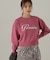 パールロゴニット　WEB限定カラー：ブラウン　24AW