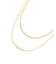 ダブルチェーンネックレス