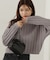 短丈ケーブルニット　24AW
