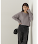 短丈ケーブルニット　24AW