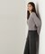 短丈ケーブルニット　24AW