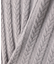 短丈ケーブルニット　24AW