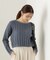 短丈ケーブルニット　24AW