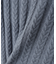 短丈ケーブルニット　24AW