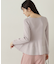 フェザーペプラムニット　24AW