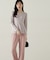 フェザーペプラムニット　24AW
