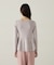 フェザーペプラムニット　24AW