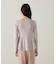フェザーペプラムニット　24AW