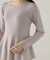 フェザーペプラムニット　24AW