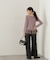 フェザーペプラムニット　24AW