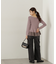 フェザーペプラムニット　24AW