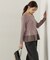 フェザーペプラムニット　24AW