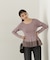フェザーペプラムニット　24AW