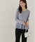 フェザーペプラムニット　24AW
