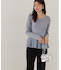 フェザーペプラムニット　24AW