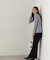 フェザーペプラムニット　24AW