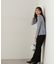 フェザーペプラムニット　24AW