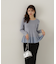 フェザーペプラムニット　24AW