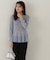 フェザーペプラムニット　24AW