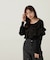 長袖フリルニット　24AW