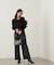 長袖フリルニット　24AW